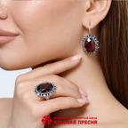 Кольцо из серебра 925 пробы 2381180-18 — Красная Пресня Кольцо из серебра 925 пробы 2381180-18 — Красная Пресня