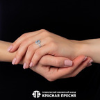 Кольцо из серебра 925 пробы 23111188ДТг — Красная Пресня Кольцо из серебра 925 пробы 23111188ДТг — Красная Пресня