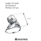 Кольцо из серебра 925 пробы 23616440 — Красная Пресня Кольцо из серебра 925 пробы 23616440 — Красная Пресня