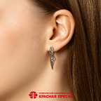 Серьги из серебра 925 пробы 33017528 — Красная Пресня Серьги из серебра 925 пробы 33017528 — Красная Пресня