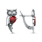 Серьги из серебра 925 пробы 33817350-18 — Красная Пресня Серьги из серебра 925 пробы 33817350-18 — Красная Пресня