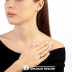 Кольцо из серебра 925 пробы 23814298Д — Красная Пресня Кольцо из серебра 925 пробы 23814298Д — Красная Пресня