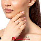 Кольцо из серебра 925 пробы 23816463-3 — Красная Пресня Кольцо из серебра 925 пробы 23816463-3 — Красная Пресня