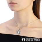 Подвеска из серебра 925 пробы 53013460-4 — Красная Пресня Подвеска из серебра 925 пробы 53013460-4 — Красная Пресня