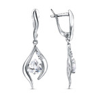 Серьги из серебра 925 пробы 33815610Пл — Красная Пресня Серьги из серебра 925 пробы 33815610Пл — Красная Пресня