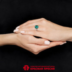 Кольцо из серебра 925 пробы 23710530Д14 — Красная Пресня Кольцо из серебра 925 пробы 23710530Д14 — Красная Пресня