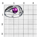 Кольцо из серебра 925 пробы 23312864-21 — Красная Пресня Кольцо из серебра 925 пробы 23312864-21 — Красная Пресня