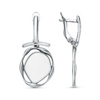 Серьги из серебра 925 пробы 33017880Д — Красная Пресня Серьги из серебра 925 пробы 33017880Д — Красная Пресня