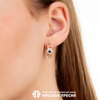 Серьги из серебра 925 пробы 33813575Д1 — Красная Пресня Серьги из серебра 925 пробы 33813575Д1 — Красная Пресня