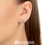 Серьги из серебра 925 пробы 33815454Пл11 — Красная Пресня Серьги из серебра 925 пробы 33815454Пл11 — Красная Пресня