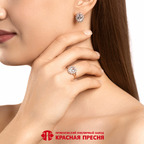 Кольцо из серебра 925 пробы 23817181Д — Красная Пресня Кольцо из серебра 925 пробы 23817181Д — Красная Пресня
