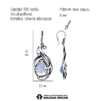 Серьги из серебра 925 пробы 33616098 — Красная Пресня Серьги из серебра 925 пробы 33616098 — Красная Пресня