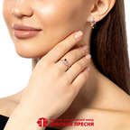 Кольцо из серебра 925 пробы 23816613Д1 — Красная Пресня Кольцо из серебра 925 пробы 23816613Д1 — Красная Пресня