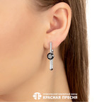 Серьги из серебра 925 пробы 33814658Пл1 — Красная Пресня Серьги из серебра 925 пробы 33814658Пл1 — Красная Пресня