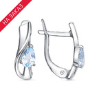 Серьги из серебра 925 пробы 33113728ДТг — Красная Пресня Серьги из серебра 925 пробы 33113728ДТг — Красная Пресня