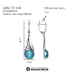Серьги из серебра 925 пробы 33617060-3 — Красная Пресня Серьги из серебра 925 пробы 33617060-3 — Красная Пресня