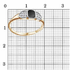 Кольцо из серебра 925 пробы 23814793Д1 — Красная Пресня Кольцо из серебра 925 пробы 23814793Д1 — Красная Пресня