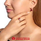 Серьги из серебра 925 пробы 33816921-18 — Красная Пресня Серьги из серебра 925 пробы 33816921-18 — Красная Пресня