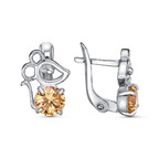Серьги из серебра 925 пробы 33815454Пл11 — Красная Пресня Серьги из серебра 925 пробы 33815454Пл11 — Красная Пресня