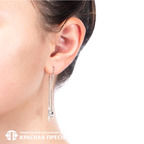 Серьги из серебра 925 пробы 3381907Д — Красная Пресня Серьги из серебра 925 пробы 3381907Д — Красная Пресня