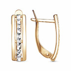 Серьги из серебра 925 пробы 33016133-5 — Красная Пресня Серьги из серебра 925 пробы 33016133-5 — Красная Пресня