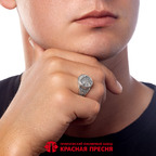 Кольцо из серебра 925 пробы 23016860 — Красная Пресня Кольцо из серебра 925 пробы 23016860 — Красная Пресня