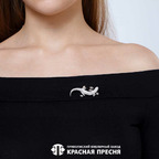 Брошь из серебра 925 пробы 13615844Пл — Красная Пресня Брошь из серебра 925 пробы 13615844Пл — Красная Пресня