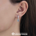 Серьги из серебра 925 пробы 33114696ДТг — Красная Пресня Серьги из серебра 925 пробы 33114696ДТг — Красная Пресня