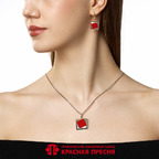Серьги из серебра 925 пробы 33317448Кр — Красная Пресня Серьги из серебра 925 пробы 33317448Кр — Красная Пресня