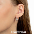 Серьги из серебра 925 пробы 33814606Д — Красная Пресня Серьги из серебра 925 пробы 33814606Д — Красная Пресня
