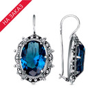 Серьги из серебра 925 пробы 337958-14 — Красная Пресня Серьги из серебра 925 пробы 337958-14 — Красная Пресня