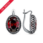 Серьги из серебра 925 пробы 3387612-18 — Красная Пресня Серьги из серебра 925 пробы 3387612-18 — Красная Пресня