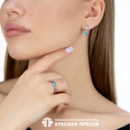 Кольцо из серебра 925 пробы 23815064Д3 — Красная Пресня Кольцо из серебра 925 пробы 23815064Д3 — Красная Пресня