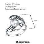 Кольцо из серебра 925 пробы 23316090 — Красная Пресня Кольцо из серебра 925 пробы 23316090 — Красная Пресня
