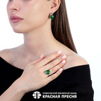 Серьги из серебра 925 пробы 3382205Д7 — Красная Пресня Серьги из серебра 925 пробы 3382205Д7 — Красная Пресня