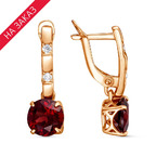 Серьги из серебра 925 пробы 33110425Гр — Красная Пресня Серьги из серебра 925 пробы 33110425Гр — Красная Пресня