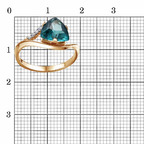 Кольцо из серебра 925 пробы 23714769Д14 — Красная Пресня Кольцо из серебра 925 пробы 23714769Д14 — Красная Пресня