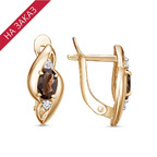 Серьги из серебра 925 пробы 33114299ДТр — Красная Пресня Серьги из серебра 925 пробы 33114299ДТр — Красная Пресня
