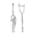Серьги из серебра 925 пробы 33817580Д — Красная Пресня Серьги из серебра 925 пробы 33817580Д — Красная Пресня