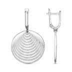 Серьги из серебра 925 пробы 33014208Д — Красная Пресня Серьги из серебра 925 пробы 33014208Д — Красная Пресня