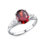 Кольцо из серебра 925 пробы 23815112Пл18 — Красная Пресня Кольцо из серебра 925 пробы 23815112Пл18 — Красная Пресня