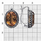 Серьги из серебра 925 пробы 3387612-22 — Красная Пресня Серьги из серебра 925 пробы 3387612-22 — Красная Пресня