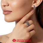 Серьги из серебра 925 пробы 33016418-5 — Красная Пресня Серьги из серебра 925 пробы 33016418-5 — Красная Пресня