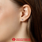 Серьги из серебра 925 пробы 33017574Д1 — Красная Пресня Серьги из серебра 925 пробы 33017574Д1 — Красная Пресня