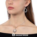 Серьги из серебра 925 пробы 33015164 — Красная Пресня Серьги из серебра 925 пробы 33015164 — Красная Пресня