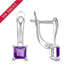 Серьги из серебра 925 пробы 33114696ДАм — Красная Пресня Серьги из серебра 925 пробы 33114696ДАм — Красная Пресня