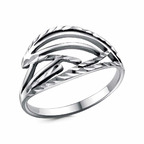 Кольцо из серебра 925 пробы 23015912-5 — Красная Пресня Кольцо из серебра 925 пробы 23015912-5 — Красная Пресня