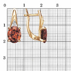 Серьги из серебра 925 пробы 33815113Д18 — Красная Пресня Серьги из серебра 925 пробы 33815113Д18 — Красная Пресня