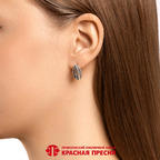 Серьги из серебра 925 пробы 33017314 — Красная Пресня Серьги из серебра 925 пробы 33017314 — Красная Пресня