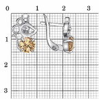 Серьги из серебра 925 пробы 33815454Пл11 — Красная Пресня Серьги из серебра 925 пробы 33815454Пл11 — Красная Пресня